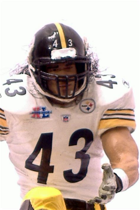 Troy Polamalu 1, Pittsburgh Steelers Super Bowl XL – Play Action Customs