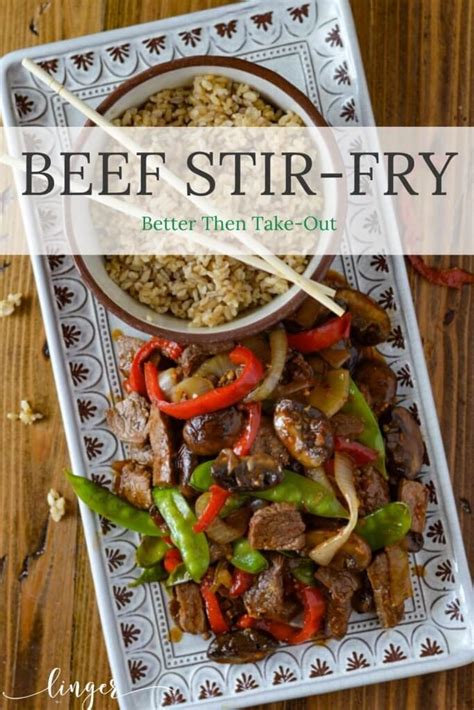 Flank Steak Stir Fry - Better Than Take-Out | Linger