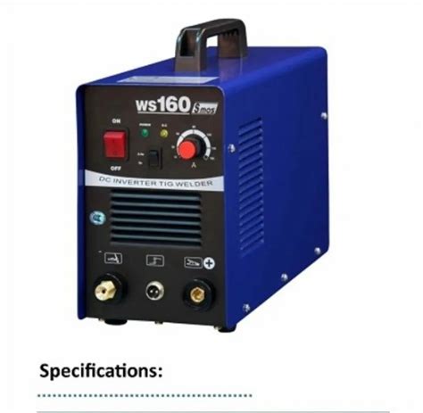 Tig160s Dc Inverter Tig Welding Machine Ws 160s Welder At ₹ 8550 Gas