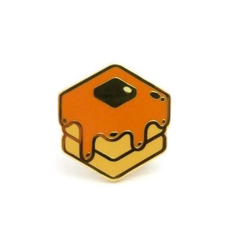 Peach Jelly Cake Enamel Pin Happy Cake Day Dessert Etsy