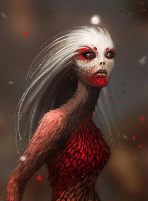 Humanoid Alien Concept Art 50 Cool Designs Of Extraterrestrial Races