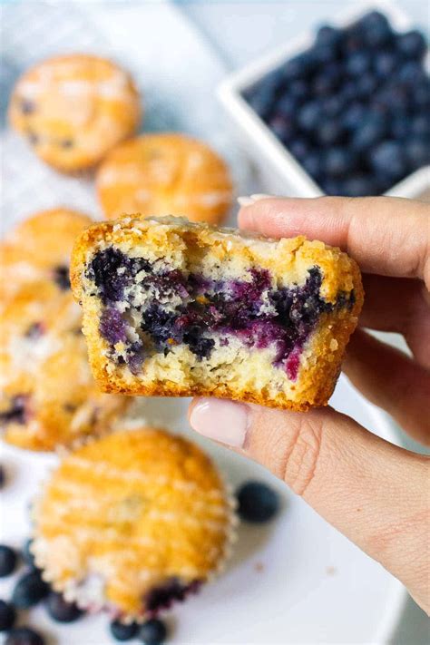 Cake Mix Blueberry Muffins Recipe By Kelsey Smith