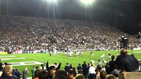 Byu Vs Utah Last Minute Touchdown For The Win Youtube