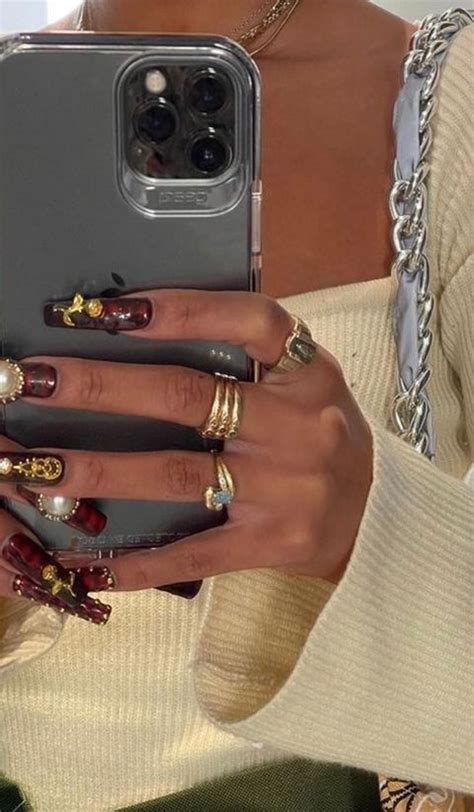 Its Amood Vsco Stylish Nails Nail Jewelry Swag Nails