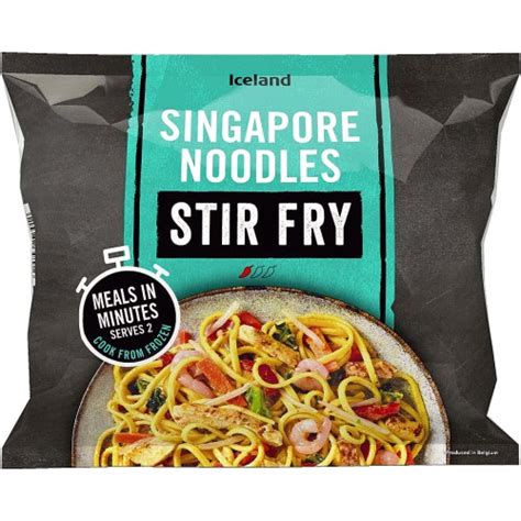 Iceland Meal In A Bag Singapore Noodles Stir Fry G Compare