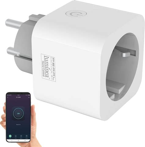 Luminea Home Control Smart Steckdose 2er Set WLAN Steckdosen Amazon