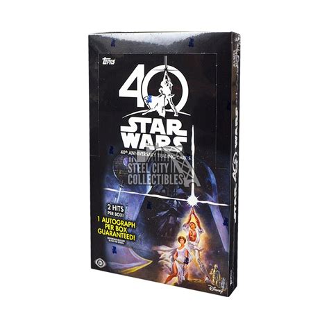 2017 Topps Star Wars 40th Anniversary Hobby Box | Steel City Collectibles