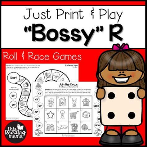 Bossy R Dot Pages ~ 2 Levels Of Learning This Reading Mama Phonics Games Phonics Bossy