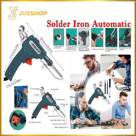 Jual Solder Iron Automatic Tin Gun Solder Tembak Listrik Timah Otomatis