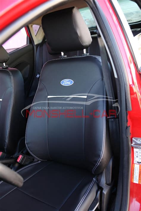 Capas Bancos Carro Couro P New Fiesta Hatch Sport Mercado Livre