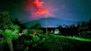 Gunung Lewotobi Laki Laki Di Ntt Kembali Erupsi Warga Panik Ada