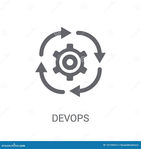 Devops Icon Trendy Devops Logo Concept On White Background From Stock