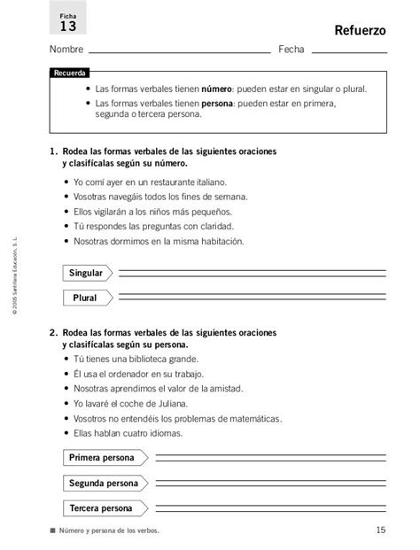 Refuerzo Y Ampliaci N Lenguaje Apuntes De Lengua Lenguaje