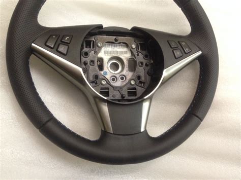 Bmw E60 E61 E63 E64 Se Steering Wheel Leather Custom M5 M6 03 05 Evolution Gt