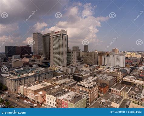 Centro De Nueva Orleans Paisaje Urbano De Luisiana Y Horizonte Foto