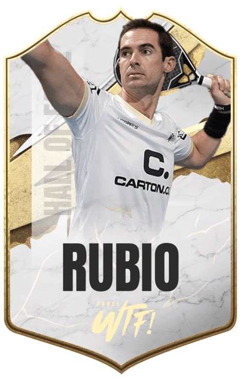 gonzalo rubio wtf padel