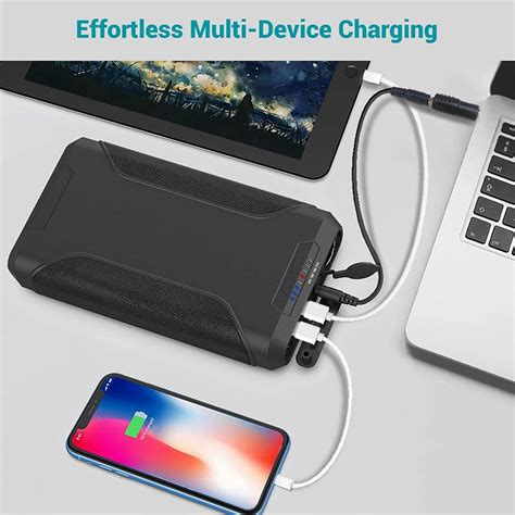 Portable Cpap Battery Pack Charger Travel 12v 24v Power Bank 70000