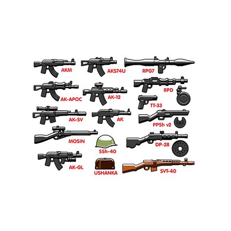 BrickArms Russian Weapons Pack