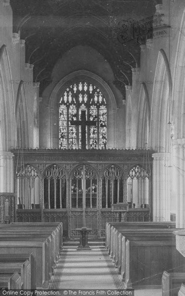 Photo Of Dartington Church Screen 1890 Francis Frith