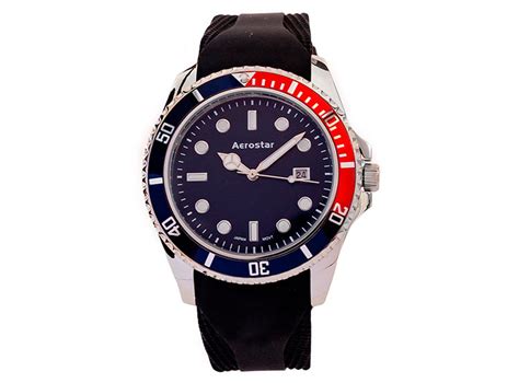 Ripley RELOJES AEROSTAR 2366102 PARA HOMBRE CORREA SILICONA