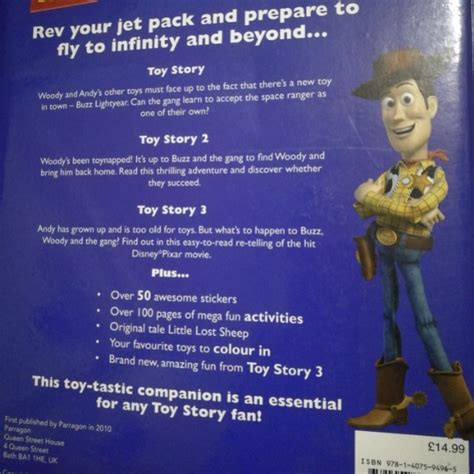 Disney Pixar Toy Story Complete Collection Book All Movie