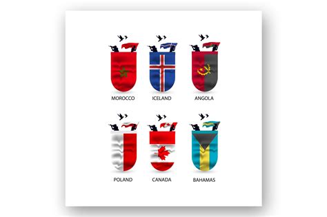 Flags Collection Of Countries Graphic By Stromgraphix Creative Fabrica