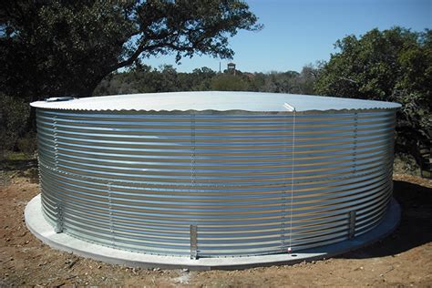 Contain Water Tanks Dome Roof Steel Water Tanks