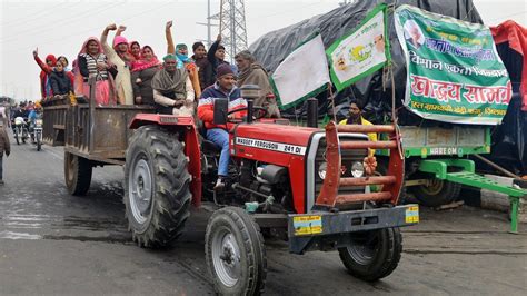 West Up Farmers Gear Up For Republic Day Kisan Tractor Parade In