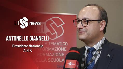 Formazione Dirigenti Scolastici Intervista Ad Antonello Giannelli