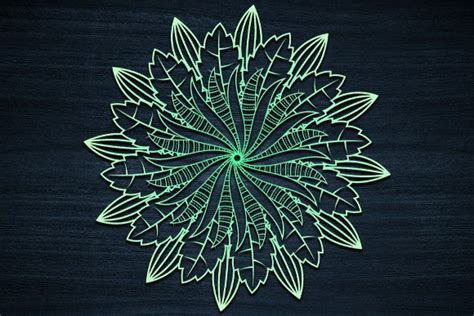 Mandala Laser Cut, Wall Art Mandala Graphic by Art Hub · Creative Fabrica