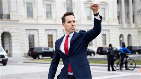 How Republican Josh Hawley Became One Of Americas Most Despised Men