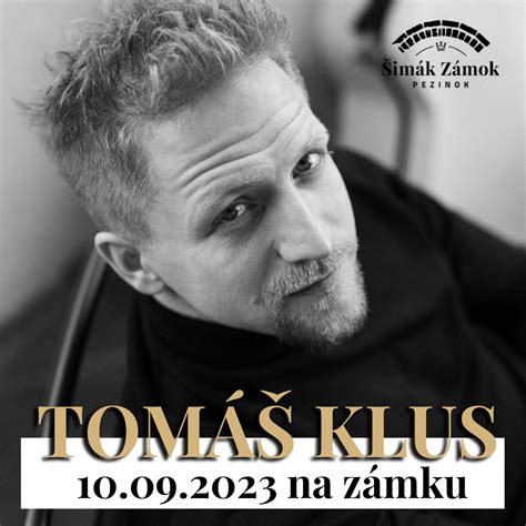 Tomáš Klus na zámku TICKETPORTAL vstupenky na dosah divadlo hudba