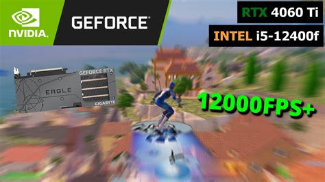 Insane Fortnite Performance Rtx 4060 Ti I5 12400f Benchmark Youtube