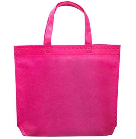 Pink Plain Loop Handle Non Woven Bag At Rs Kg In New Delhi Id