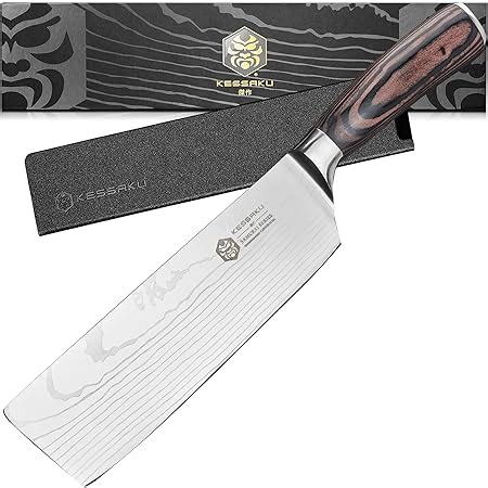 Buy Kessaku Cleaver Butcher Nakiri Knife Samurai Series Japanese