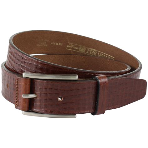 British Belt Company Leather Belts - Pediwear Menswear