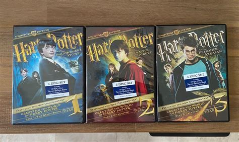 Harry Potter Dvd Set Hobbies And Toys Music And Media Cds And Dvds On