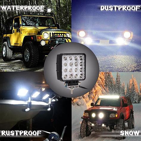 4 Inch 48W LED Work Light Truck OffRoad Traktor Sp Grandado