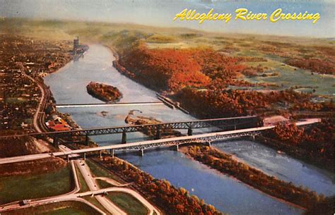 Allegheny River, Pennsylvania PA Postcards | OldPostcards.com