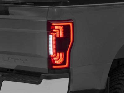 Morimoto F Super Duty Xb Led Tail Lights Black Housing Red Lens