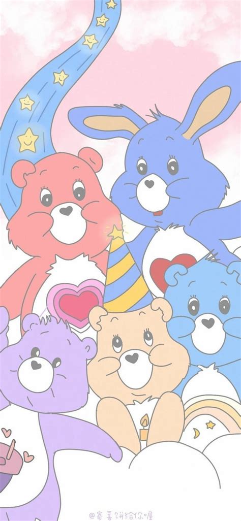 ° Care Bears 귀여운 곰돌이 케어베어 배경화면 모음 네이버 블로그 วอลเปเปอร์น่ารัก วอลเป