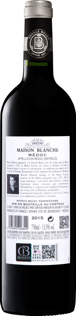 Château Maison Blanche Médoc AOC Cru Bourgeois 6 x 75 cl Frankreich