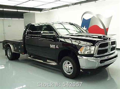 Dodge Ram 3500 Tradesman 4x4 Diesel Dually Flatbed 2013 Commercial Pickups