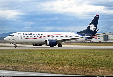 Aeromexico Boeing 737 NG Max XA MFN Photo 102691 Airfleets Aviation