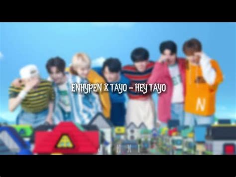 Enhypen X Tayo Hey Tayo Speed Up Youtube