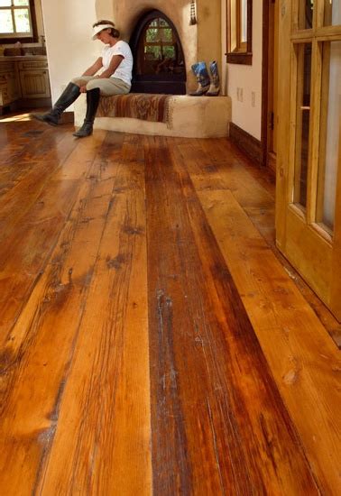 Reclaimed Milled Barnwood Hardwood Flooring Carlisle Wide Plank Floors Wood Floors Wide