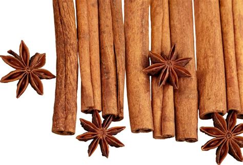 Premium Photo Cinnamon Sticks With Anis Isolated On White Background