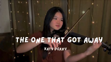 The One That Got Away Katy Perry Electric Violin Cover By Xj