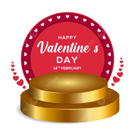 Feliz Dia De San Valentin Png Día De San Valentín 3d Estéreo Amor Corazón Producto 3d