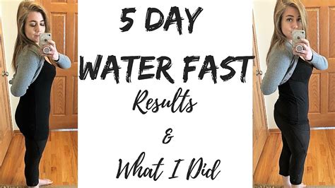 10 Day Water Fast Before After